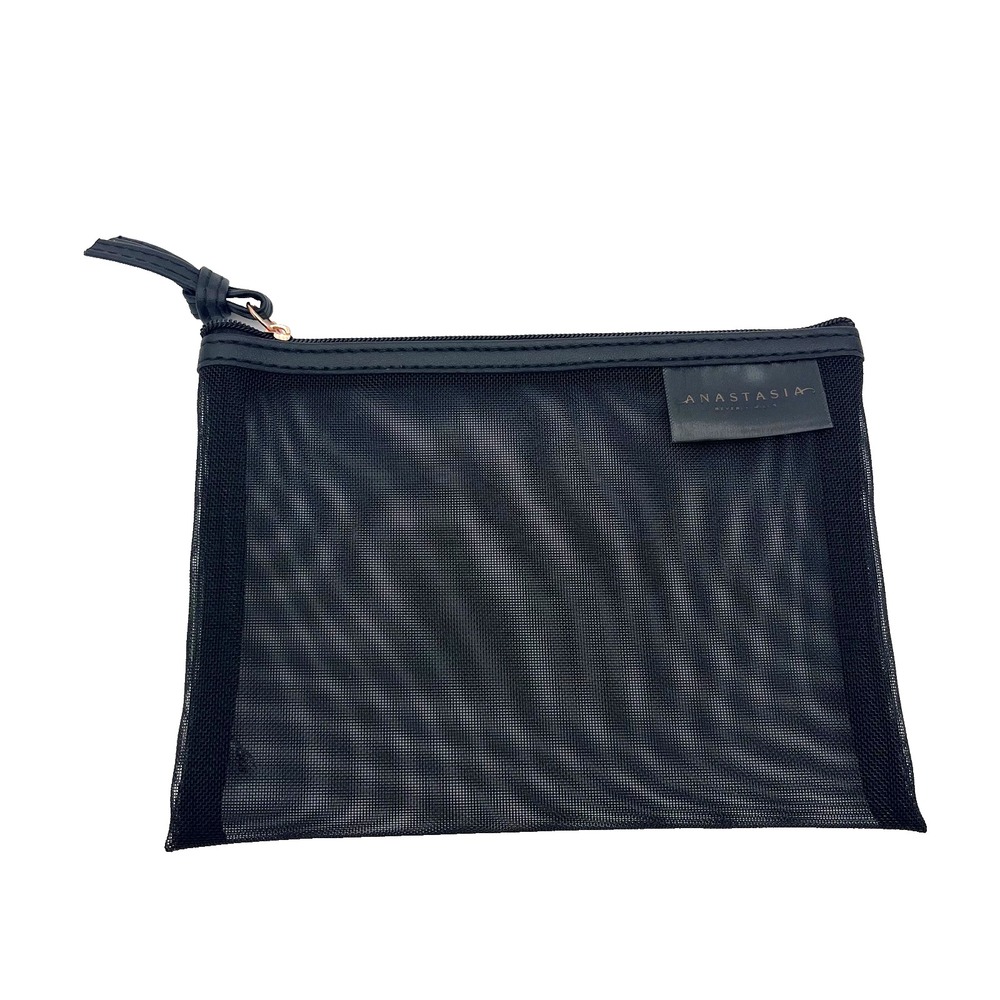 Anastasia Beverly Hills ABH‎ Black Mesh Travel Makeup Bag